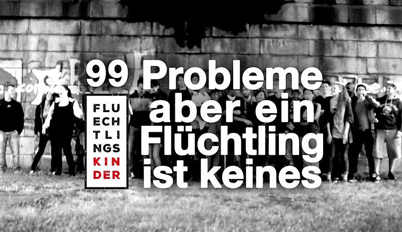 „99 Probleme, aber ein Flüchtling ist keines“ gratis Download